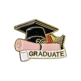 Graduation Cap Enamel Pin – Achievement Celebration Badge