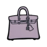 Designer Handbag Enamel Pin – Chic Fashion Badge