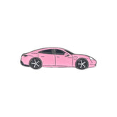 Pink Sports Car Enamel Pin – Cute Car Aesthetic Badge