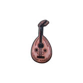 Oud Instrument Enamel Pin – Music Culture Badge