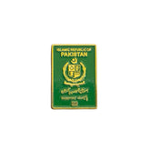 Pakistan Passport Aesthetic Sticker – Islamic Republic Green Travel Design