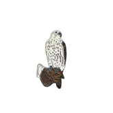 Falcon Enamel Pin – Premium Bird Badge | Nature & Wildlife Metal Pin