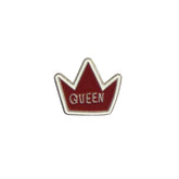 Queen Crown Enamel Pin – Royal Aesthetic Badge