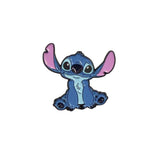 Cute Alien Sitting Enamel Pin – Chill Cartoon Badge