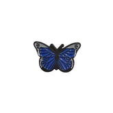Blue Butterfly Enamel Pin – Nature Aesthetic Badge