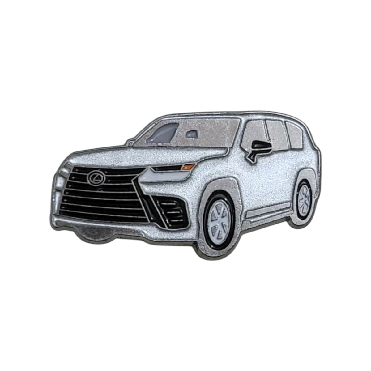 Luxury SUV Front Enamel Pin – Car Enthusiast Badge
