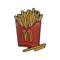 French Fries Enamel Pin – Fast Food Aesthetic Badge