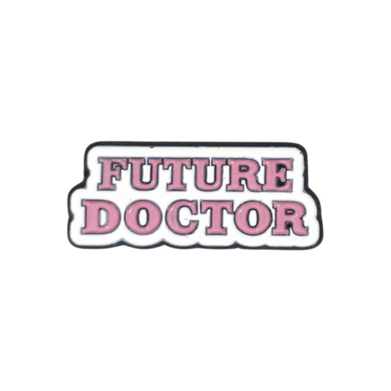 “Future Doctor” Enamel Pin – Motivational Career Badge