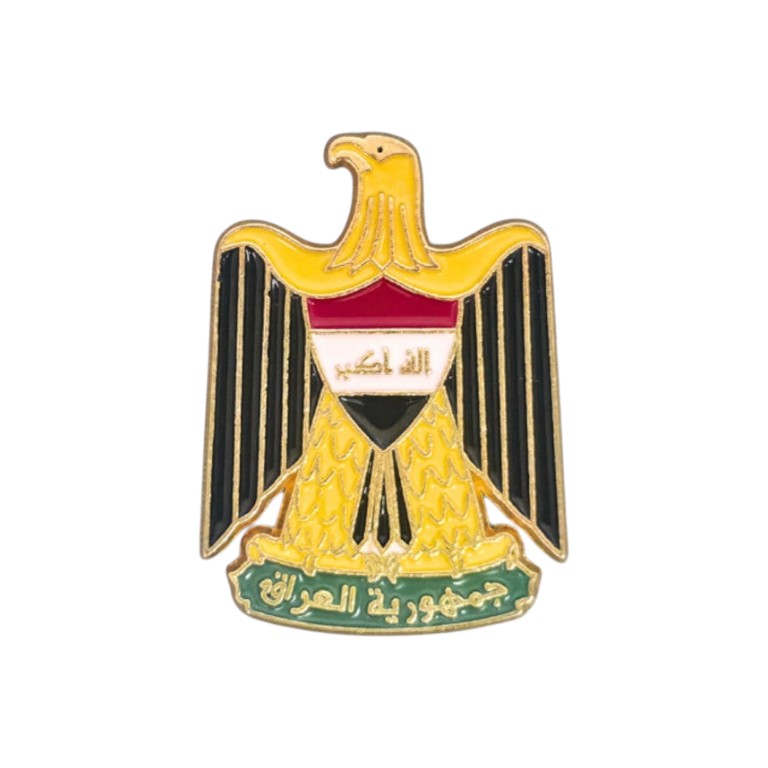 Egyptian Eagle Enamel Pin – Cultural Heritage Badge