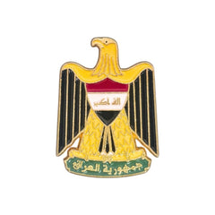 Egyptian Eagle Enamel Pin – Cultural Heritage Badge