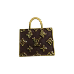 LV Designer Handbag Enamel Pin – Luxury Fashion Aesthetic Badge