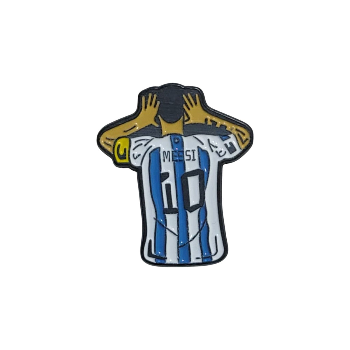Argentina Football Jersey Enamel Pin – Sports Fan Badge