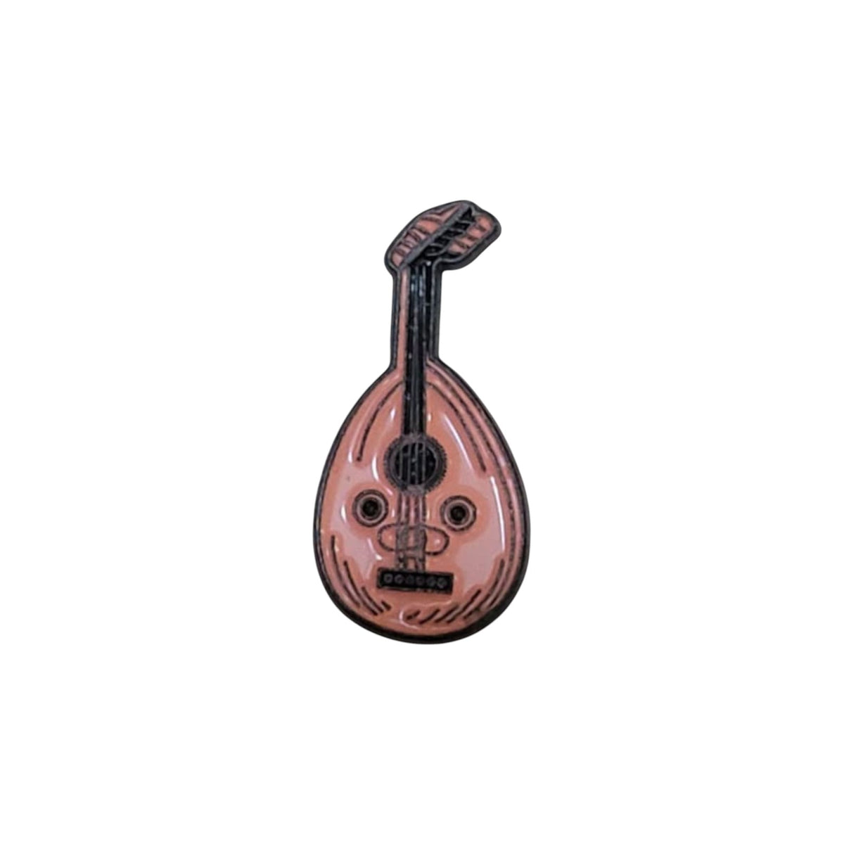 Oud Instrument Enamel Pin – Music Culture Badge
