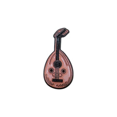 Oud Instrument Enamel Pin – Music Culture Badge