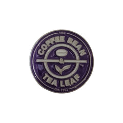 Coffee Bean Logo Enamel Pin – Café Branding Badge