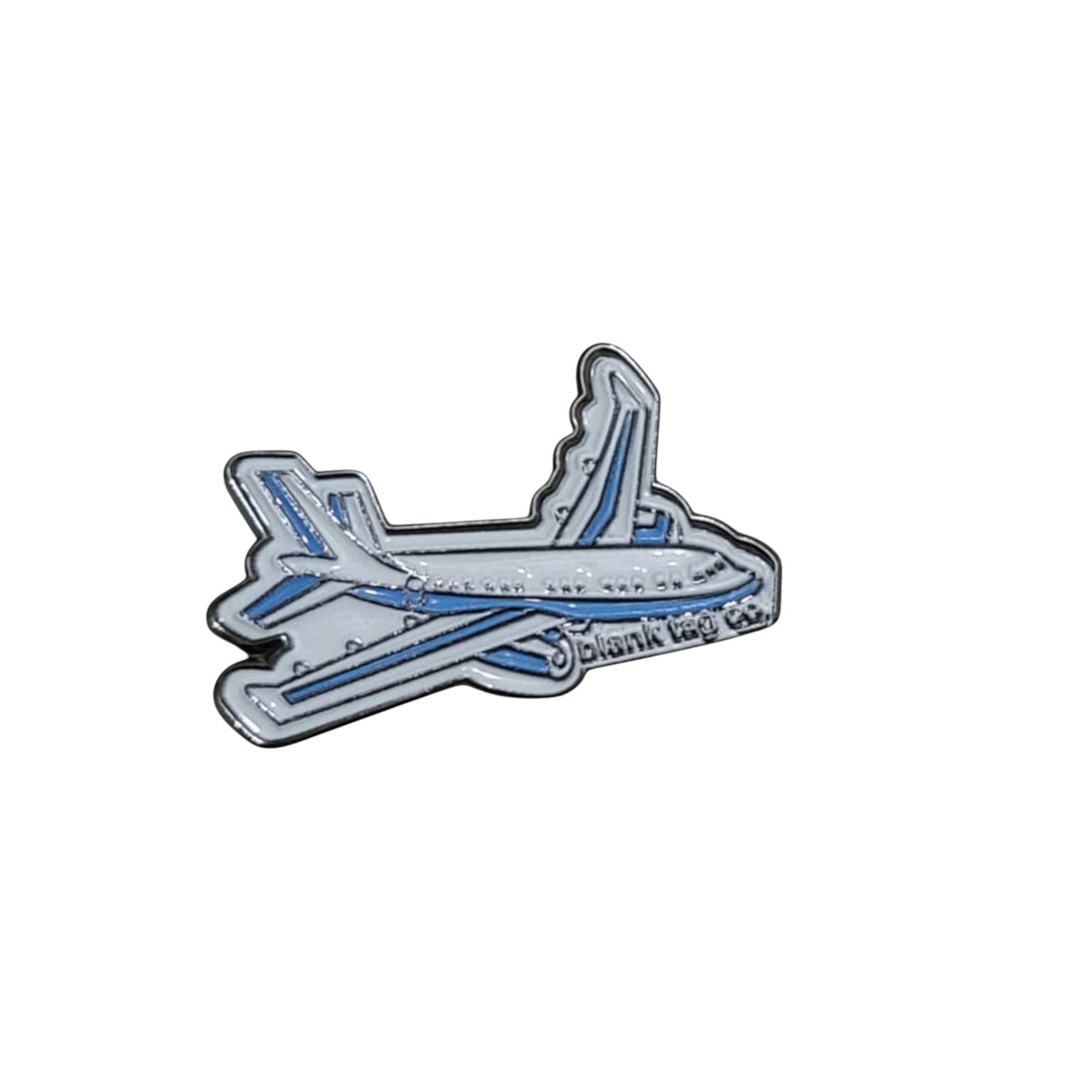 Airplane Side View Enamel Pin – Travel Badge