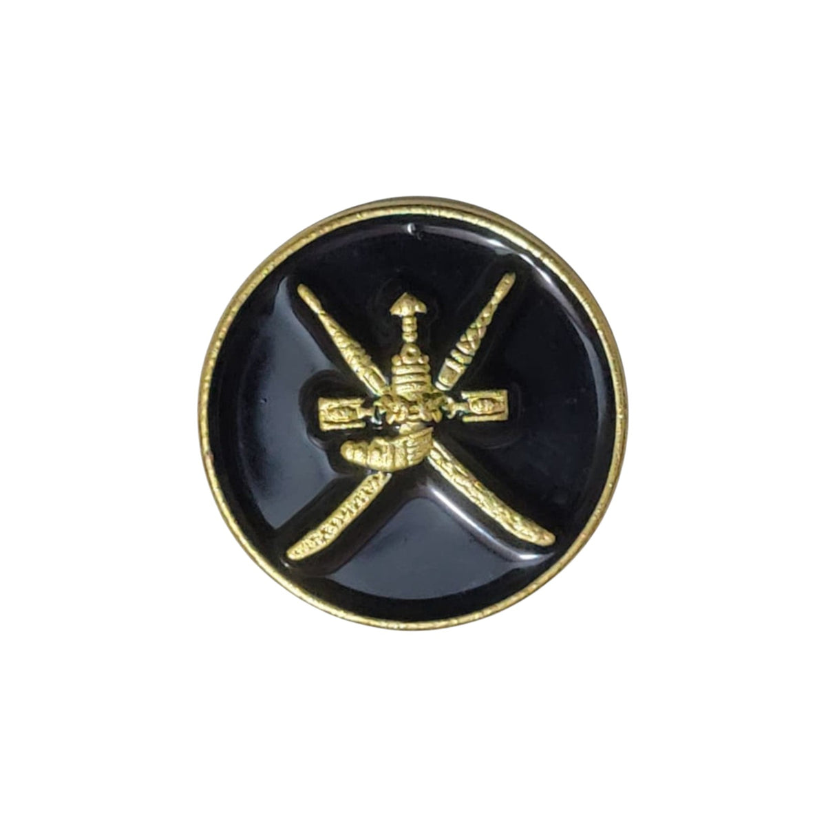 Oman Emblem Enamel Pin – National Heritage Badge