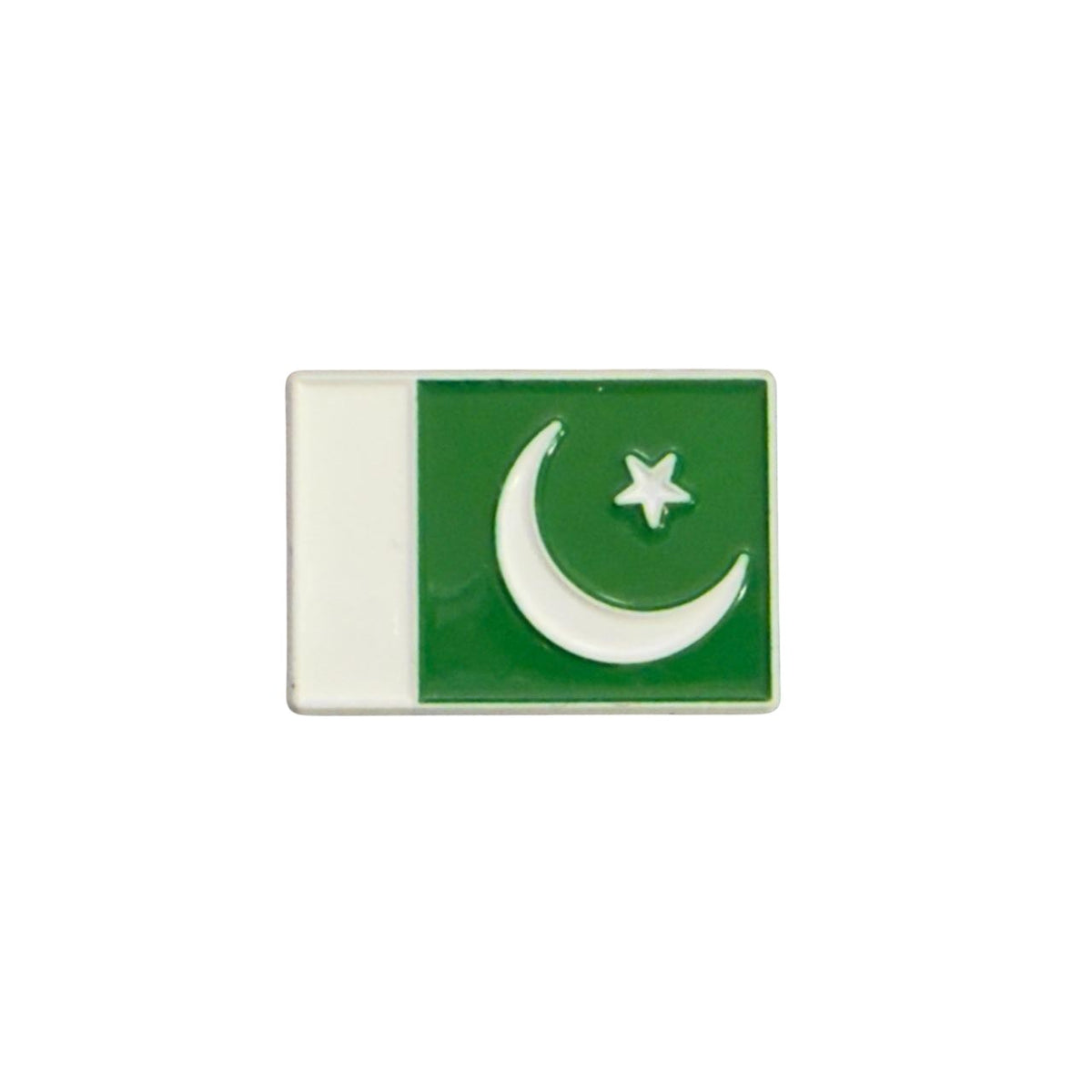 Pakistan Flag Metal Logo Sticker for Car, Phone & Laptop – Premium 3D Emblem | UAE