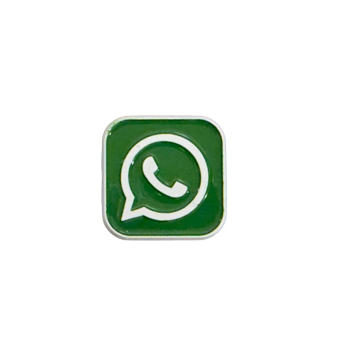WhatsApp Logo Metal Sticker for Phone & Laptop – Premium 3D App Icon Emblem | UAE