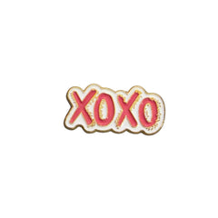 XOXO Metal Logo Sticker for Phone & Laptop – Cute Premium 3D Love Emblem | UAE