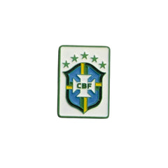 Brazil CBF Logo Metal Sticker – 3D Football Badge for Car, Laptop & Phone | Premium Brazil Fan UAE