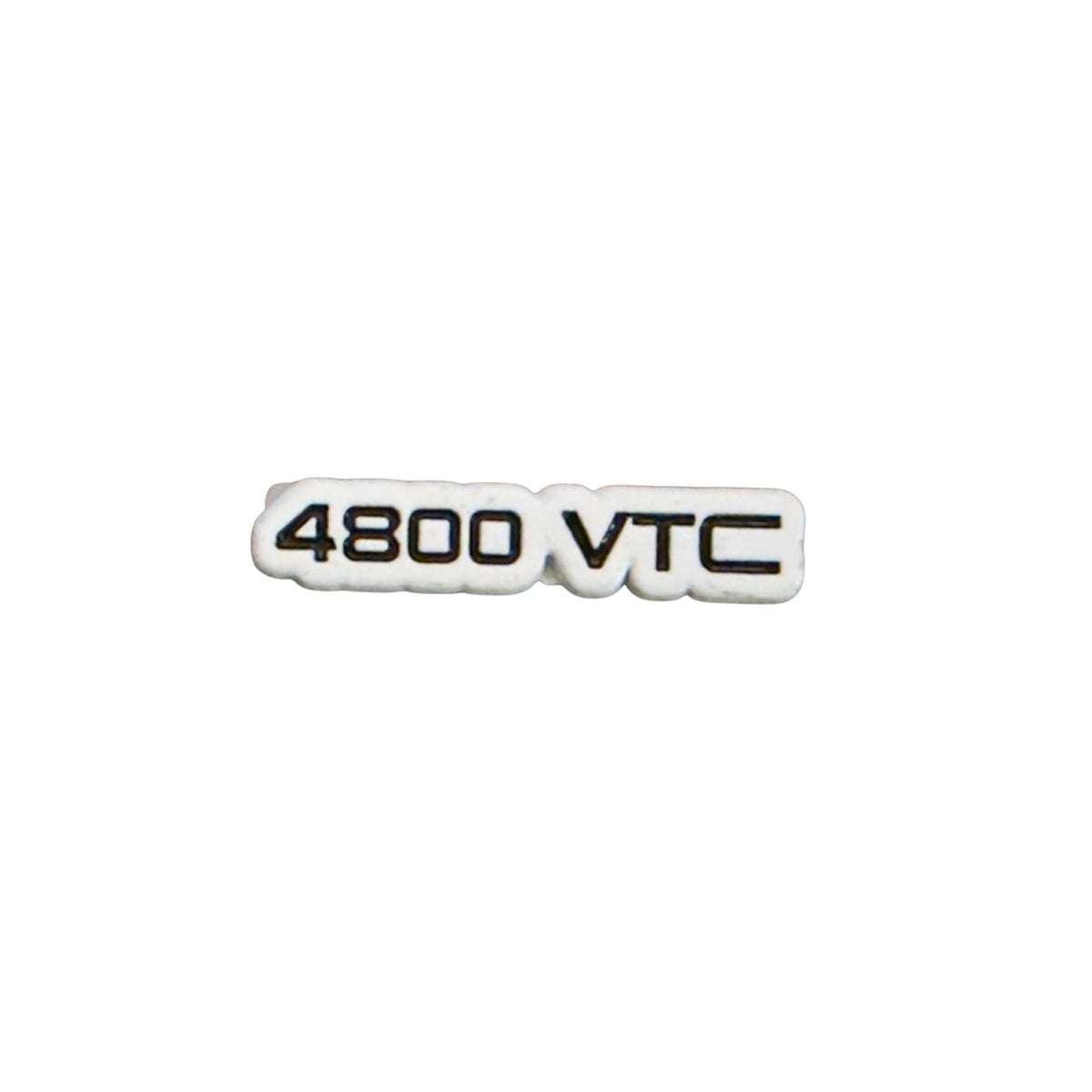 4800 VTC Metal Sticker – Car Engine Badge Style Sticker for Auto Enthusiasts