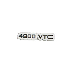 4800 VTC Metal Sticker – Car Engine Badge Style Sticker for Auto Enthusiasts