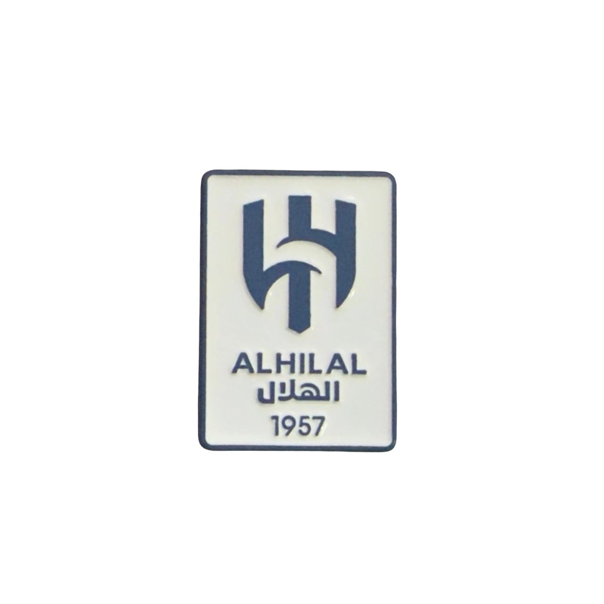 Al Hilal FC Metal Sticker 1957 – Premium Football Club Badge for Phone, Laptop & Accessories