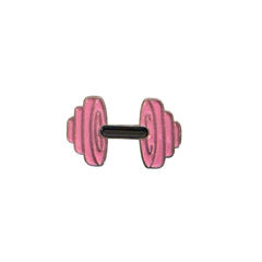 Pink Dumbbell Sticker – Fitness Gym Aesthetic Premium Design