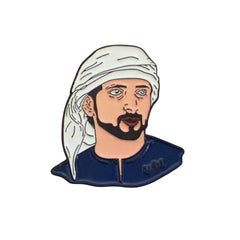 Arab Emirati Style Enamel Pin – Traditional UAE Culture Badge