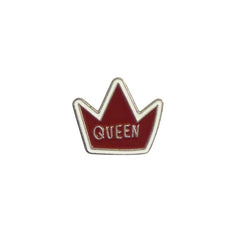 Queen Crown Enamel Pin – Royal Aesthetic Badge