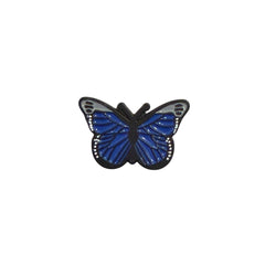 Blue Butterfly Enamel Pin – Nature Aesthetic Badge