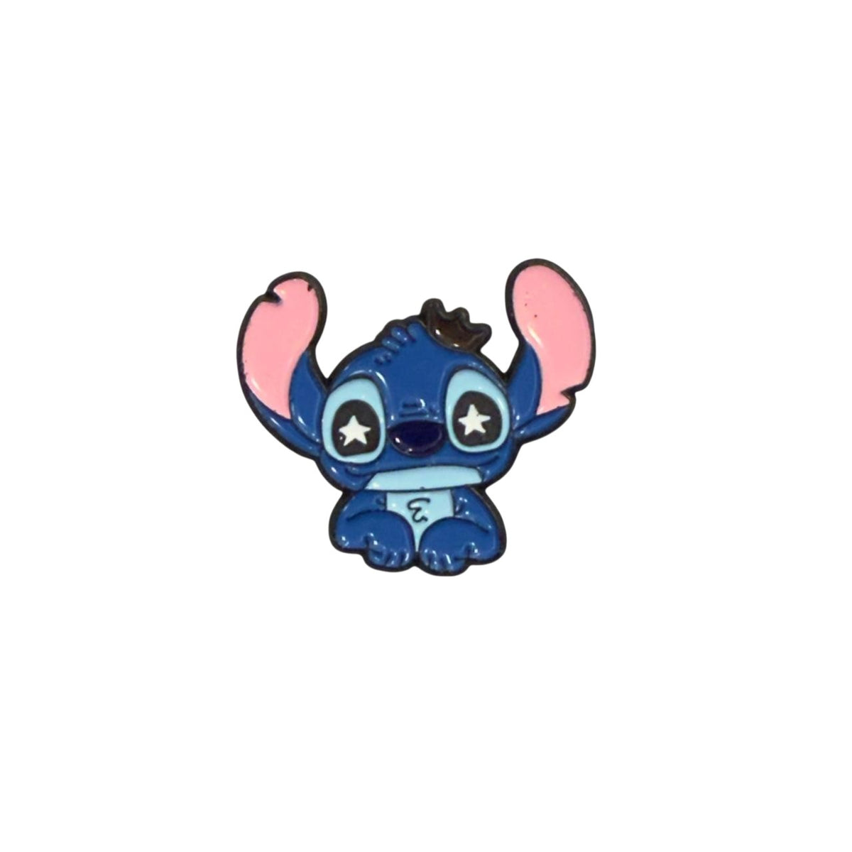Stitch Face Enamel Pin – Cute Cartoon Badge