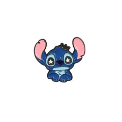 Stitch Face Enamel Pin – Cute Cartoon Badge