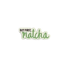 “Matcha” Text Enamel Pin – Trendy Aesthetic Badge