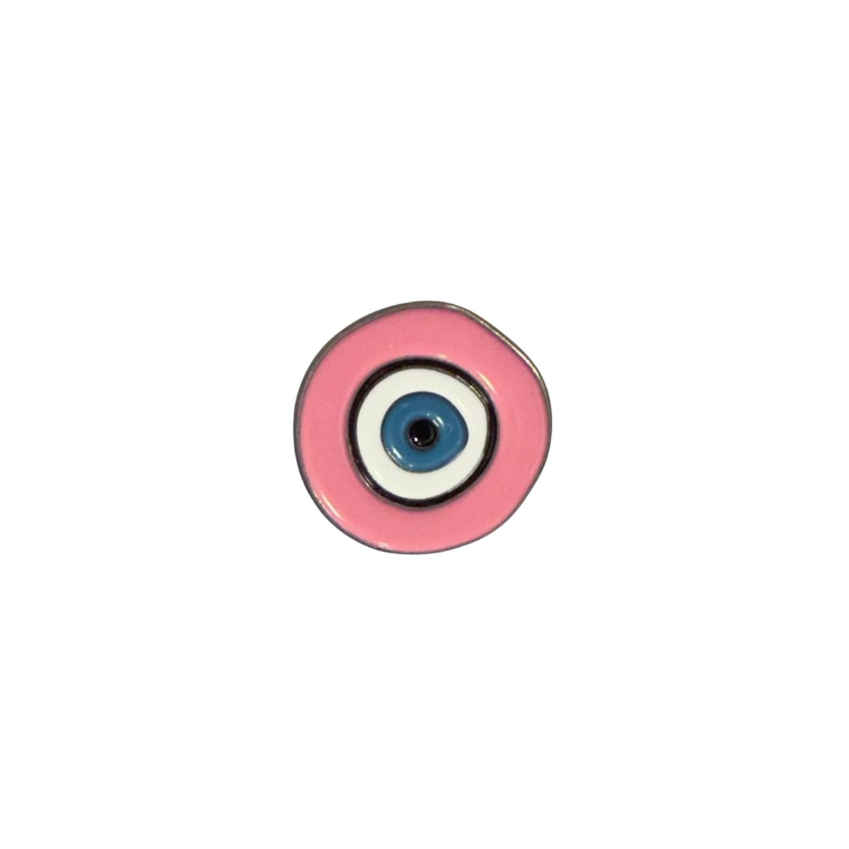 Evil Eye Enamel Pin – Protection Symbol Badge