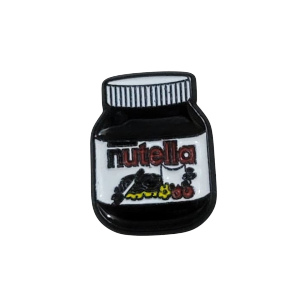 Chocolate Spread Jar Enamel Pin – Foodie Aesthetic Badge